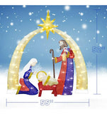 52 Natalicio Exterior Con Luces Led - Decoración Navideña