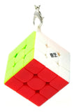 Mini Cubo Rubik Qiyi 3x3x3 Llavero Stickerless Antiestrés