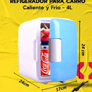 Mini Nevera Car Cooler Portátil Caliente/frio Blanco