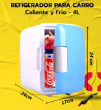 Mini Nevera Car Cooler Portátil Caliente/frio Blanco