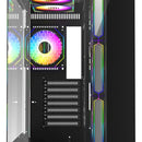 Chasis Iceberg Crystal Edge Negro X7 Fan Argb Maxi Infinity
