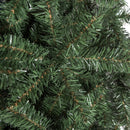 Árbol Pino De Navidad Cascada 2.25m Para Adornos Bolas Luces Verde Oscuro