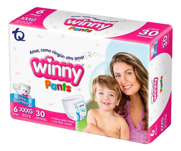 Pañal Winny Pants Etapa 6paquete X 30 - Und Género Sin género Tamaño Extra extra grande (XXG)