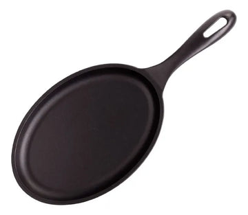 Fajita De Hierro Fundido Esmaltado Victoria® Color Negro
