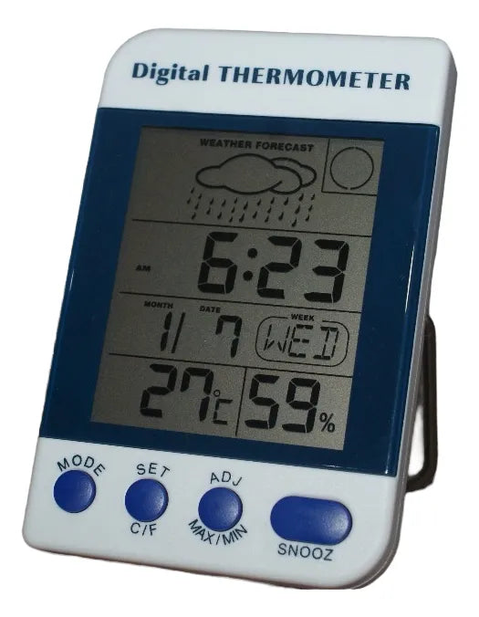 Termohigrómetro Digital Kex Con Certificado De Calibracion