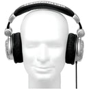 Fone de ouvido over-ear Behringer HPX2000 plateado e negro