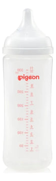 Biberón Softouch Pigeon Pp 330 Ml Color Blanco