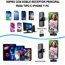 Micrófono Inalámbrico de Solapa Con Caja Original K9Pro JuandaColombia Color Negro