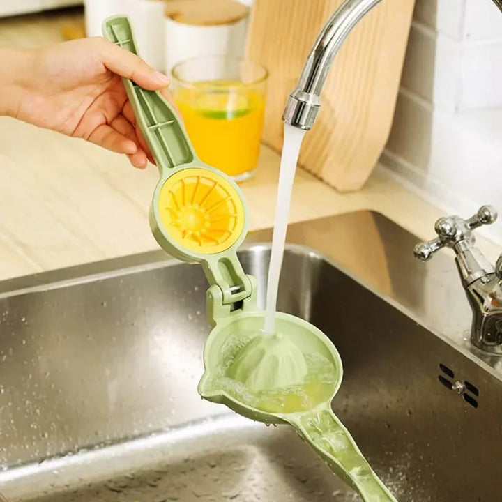 Exprimidor De Limón Naranja Manual Bebidas Cocina Hogar Verde