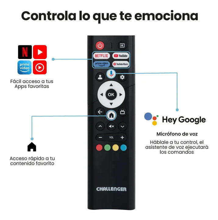 Televisor Challenger 43 Pulgadas 43kg81