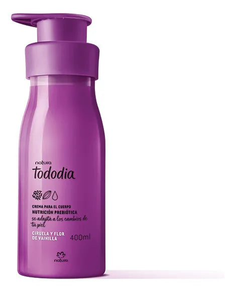 Set de Regalo Femenino Tododia Ciruela y Flor de Vainilla Completo