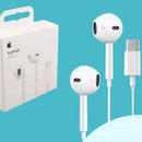 Manos Libres Audifonos Para Iphone 15 Todos Conexión Tipo C Blanco