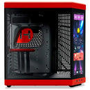 Chasis Atx Hyte Y70 Touch Infinite Rojo / Negro Rojo/negro