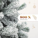 Yitahome Arbol De Navidad Artificial Lleno De Nieve, Pino De