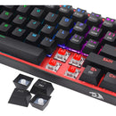 Teclado Mecánico Redragon Fizz Pro K616 Rgb Wireless Dual Color Del Teclado Negro Idioma Español Latinoamérica