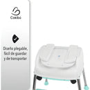 Silla De Bebé Para Comer 3 En 1 Color Menta Color Agua Liso