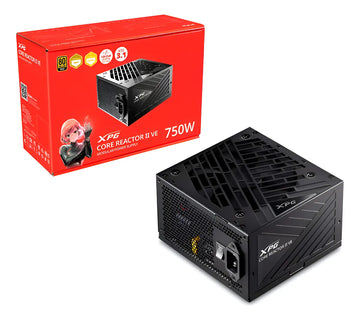 Fuente De Poder 750w Gold Core Reactor Ii Ve Full Modular Negro