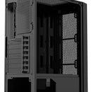Gabinete Gamer Iceberg Flow C Dark Edition 6 Fans No Led Color Negro