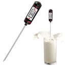 Termometro Digital De Cocina Pinche Alimentos Y Liquidos Color Negro