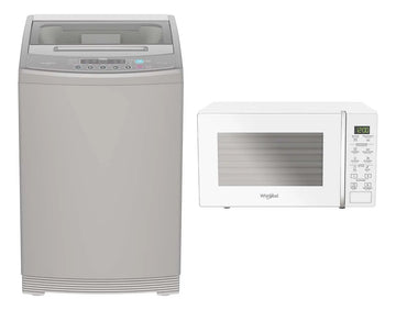 Combo Whirlpool Lavadora Carga Superior 12 Kg Wwi12ashls Y M