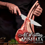 Cuchillo De Chef Profesional Super Afilado De 8 Con Protect Color Silver