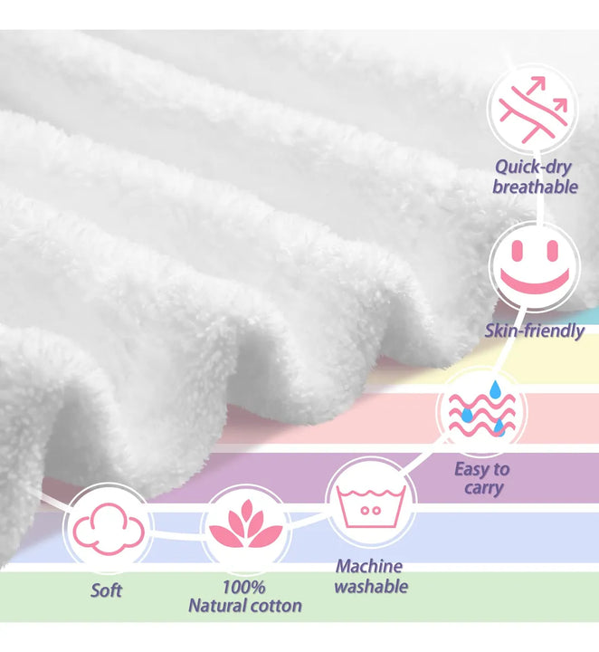 Moukeren Toalla De Bao Con Capucha Con Temtica De Unicornio