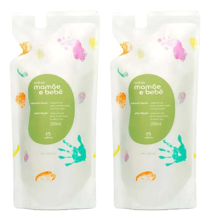 2 Rep Jabon Liquido Mama Y Bebe