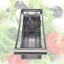 Picador De Verduras Metálico Cortador Rebanador Papas Hogar