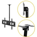 Soporte Para Tv De Techo O Pared Lcd Y Led De 32 - 72 80kg Color Negro