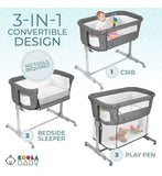 3 En 1 Cuna Del Bebé, De Noche Cama Para Bebé, Parque Infant