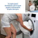 Almohada Para Embarazada Ergonómica Contour Swan Pillow + Fu Color Blanco