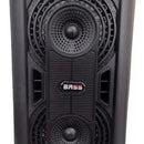 Parlante Bluetooth Portátil Cabina Sonido Fm Usb Micrófono Negro