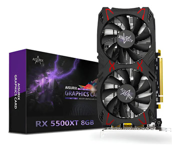 Tarjeta Grafica Aisurix Radeon Rx 5500 Xt De 8 Gb Gddr6 12