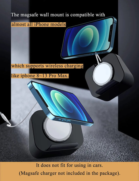 Soporte De Pared Para Telfono Magsafe Cargador Compatible Co