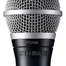 Micrófono Dinámico Shure Pga48 Vocal Cardioide Profesional Color Negro