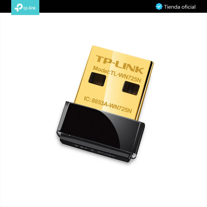 Tp-link, Tarjeta De Red Usb Nano Wifi 150mbps, Tl-wn725n