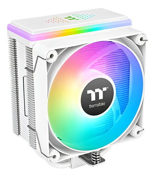 Disipador Cooler Cpu Thermaltake Astria 400 White 160mm Tdp 230w Argb Comp. Amd Am5 Intel 1700 Color Blanco