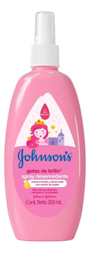 Spray Para Desenredar Johnson Gotas De Brillo 200 Ml