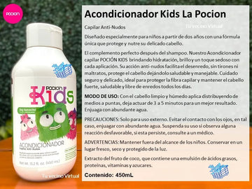 La Pocion Kit Niños Tratamiento Capilar + Shampoo La Pocion
