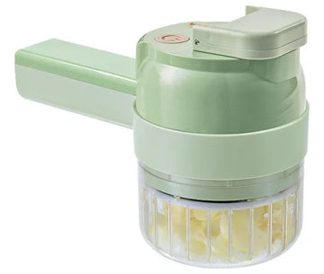 Cortador De Verduras 4 En 1 Picatodo Recargable Triturador