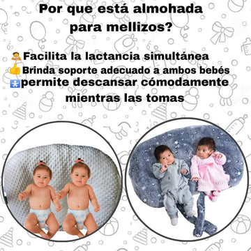 Almohada De Lactancia Para Gemelos/almohada Para Bebe