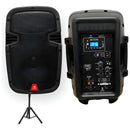 Parlante Activo American Sound 10 Pulgadas + Base Negro