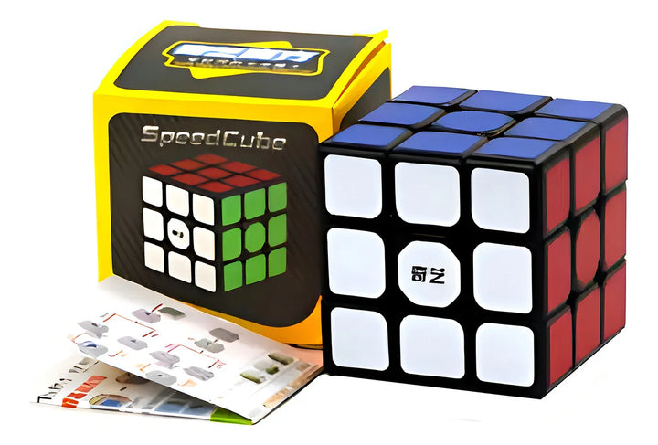 Cubo Rubik 3x3 Qiyi Sail W Speed Fondo Negro"