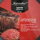 Sarten En Piedra Volcánica De 30 Cm Novum Color Gris