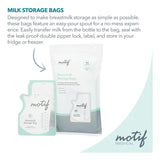 Motif Medical, Bolsas De Almacenamiento De Leche, Bolsa Para