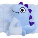 Cinturón De Pañales Para Calmar Cólicos Alivio Gases Bebe Azul Claro Dinosaurio