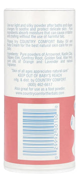 Polvo Herbal Natural Para Bebés, Sin Talco 3 Oz