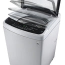 Lavadora automática LG inverter hasta 19kg color gris