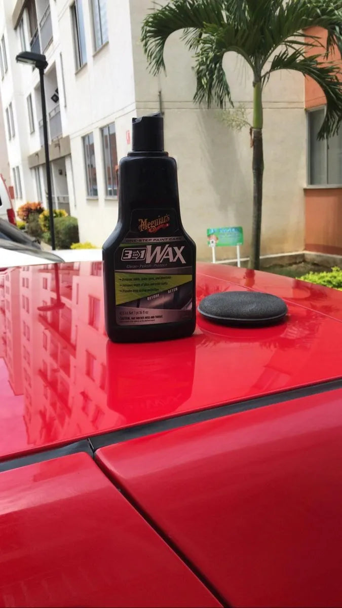 Meguiars Cera 3 En 1 Wax (limpia, Policha Y Protege)