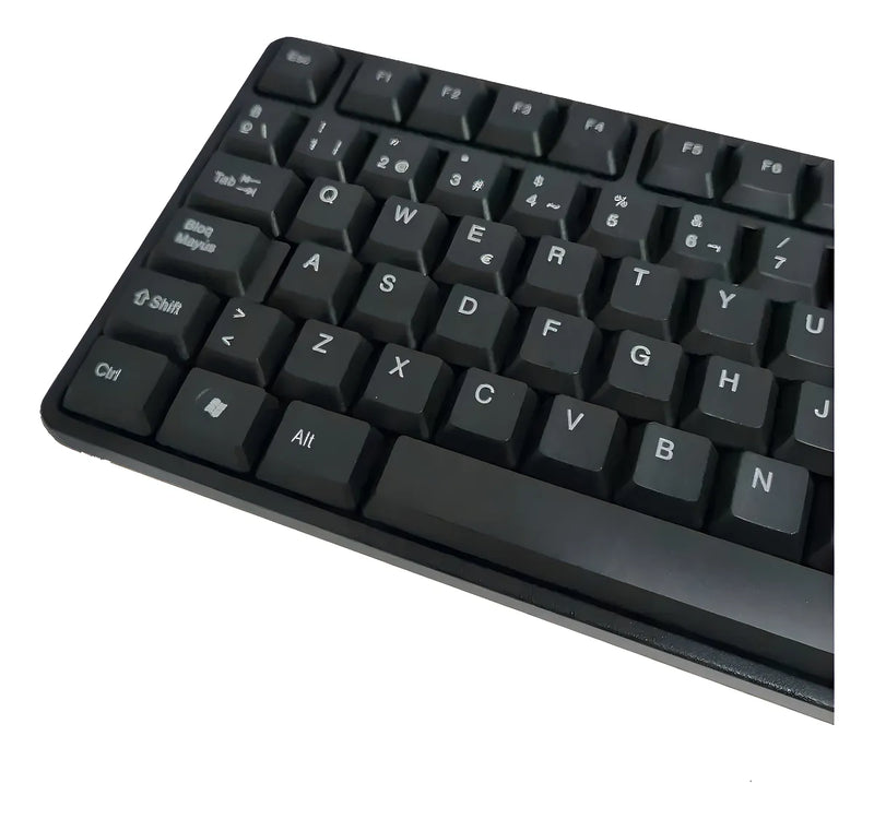 Teclado Antelope Conexión Usb Plug And Play, Tj-818 Negro